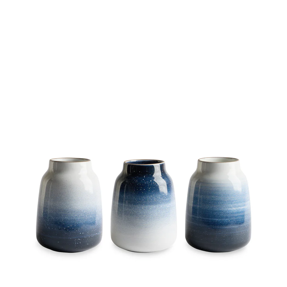 Heath Ceramics Studio Vase Slate Minimalist Slate Tall
