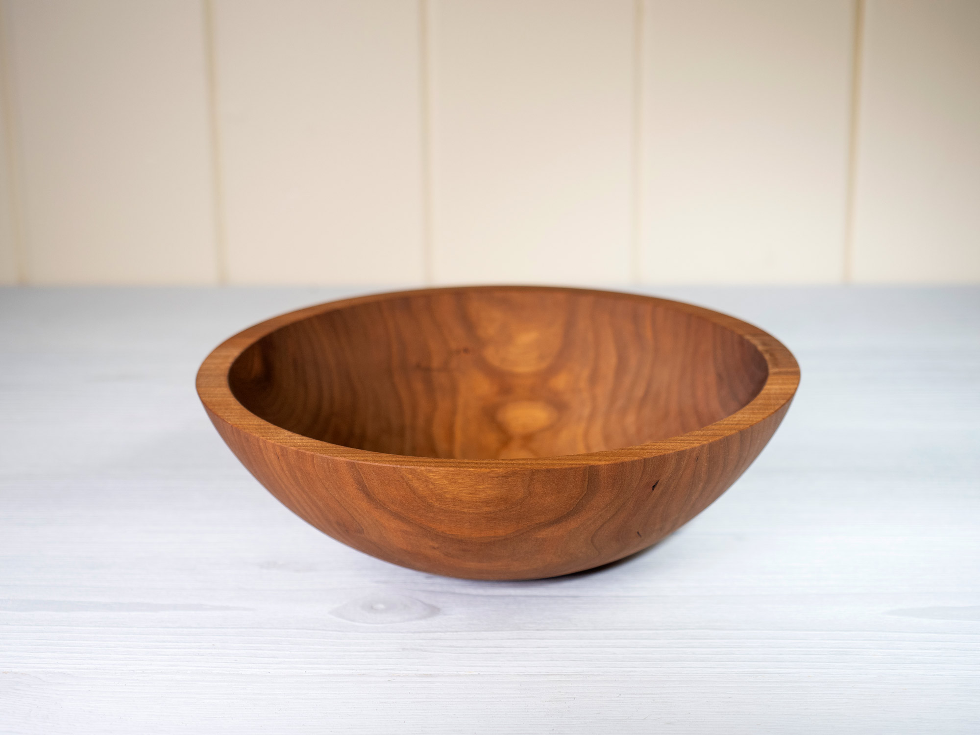 Vermont Woods Studios Cherry Bowl Turned Heritage Natural 10"